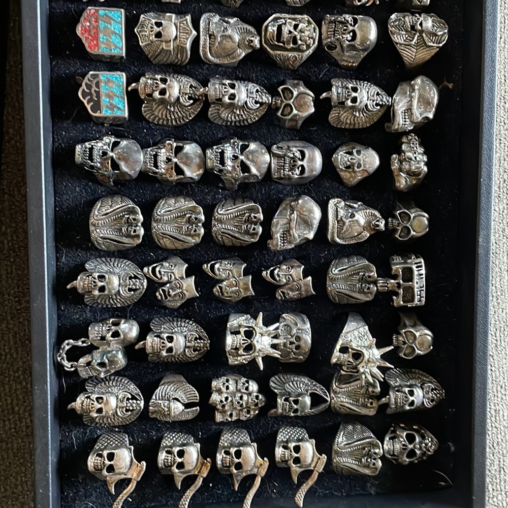 VINTAGE G&S Biker Rings! Sizes 8-12! Buy 3 get 1 free for 20$ or buy 1 for 35!!